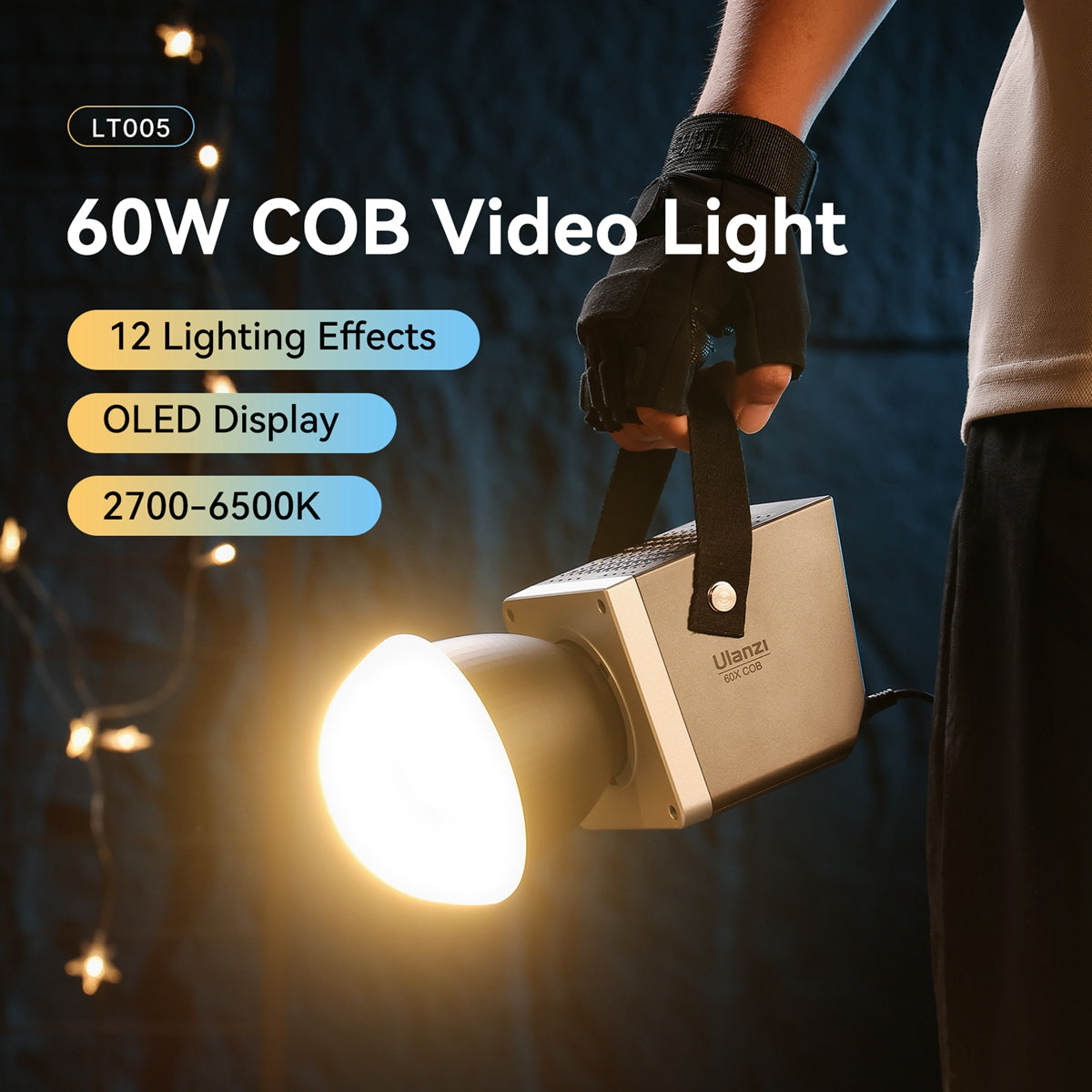 Ulanzi LS29 60W Bi-Color COB Video Light