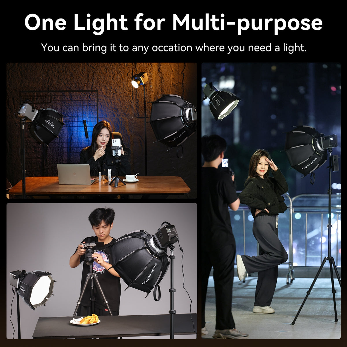 Ulanzi LS29 60W Bi-Color COB Video Light