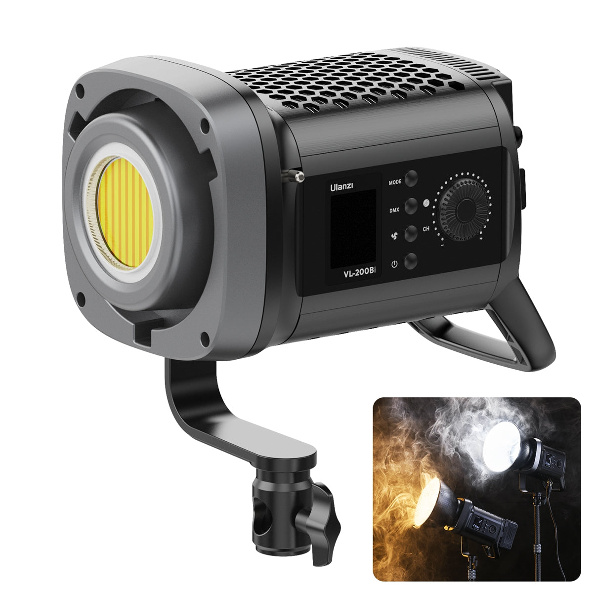 Ulanzi VL-200Bi 200W V-Mount COB Video Light