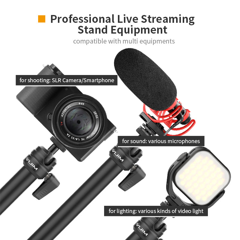 Ulanzi LS08 Flexible Overhead Camera Mount Desk Stand