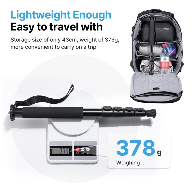 Ulanzi 1.5m Camera Portable Aluminium Monopod