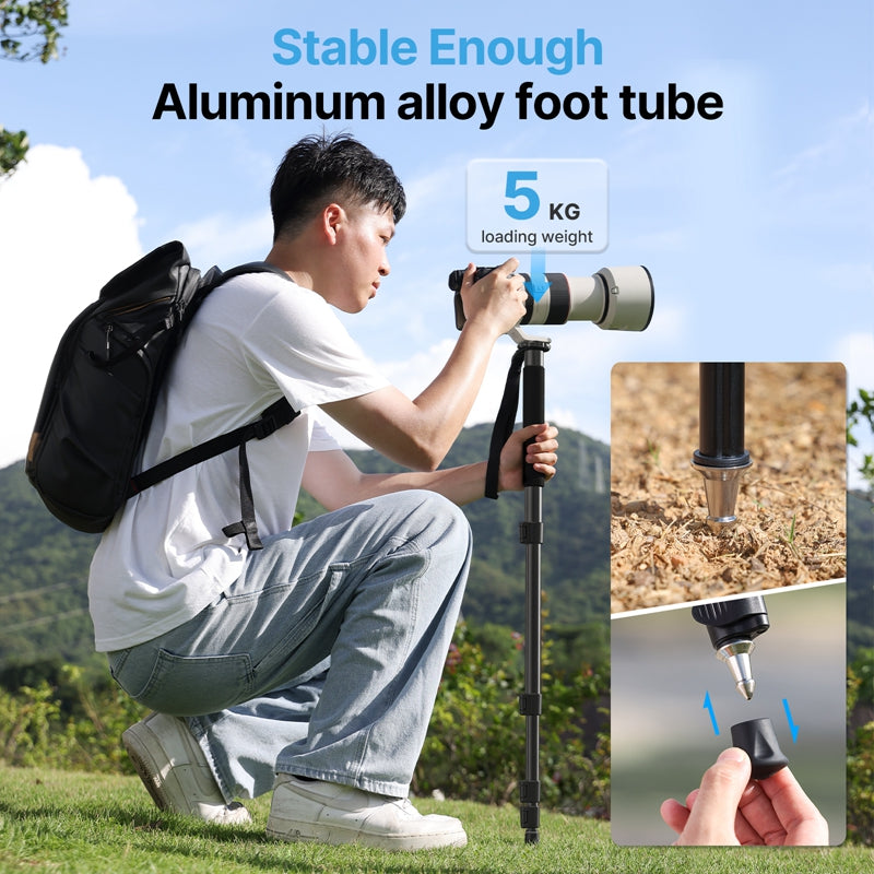 Ulanzi 1.5m Camera Portable Aluminium Monopod
