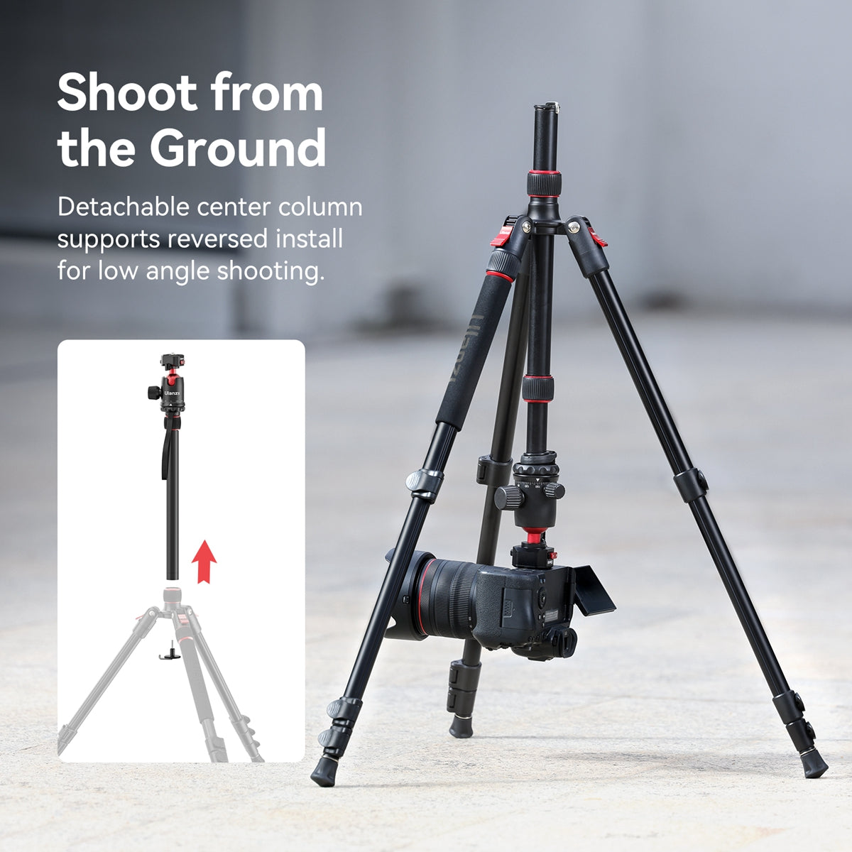 Ulanzi TT31 Claw Quick Release Tripod & Monopod