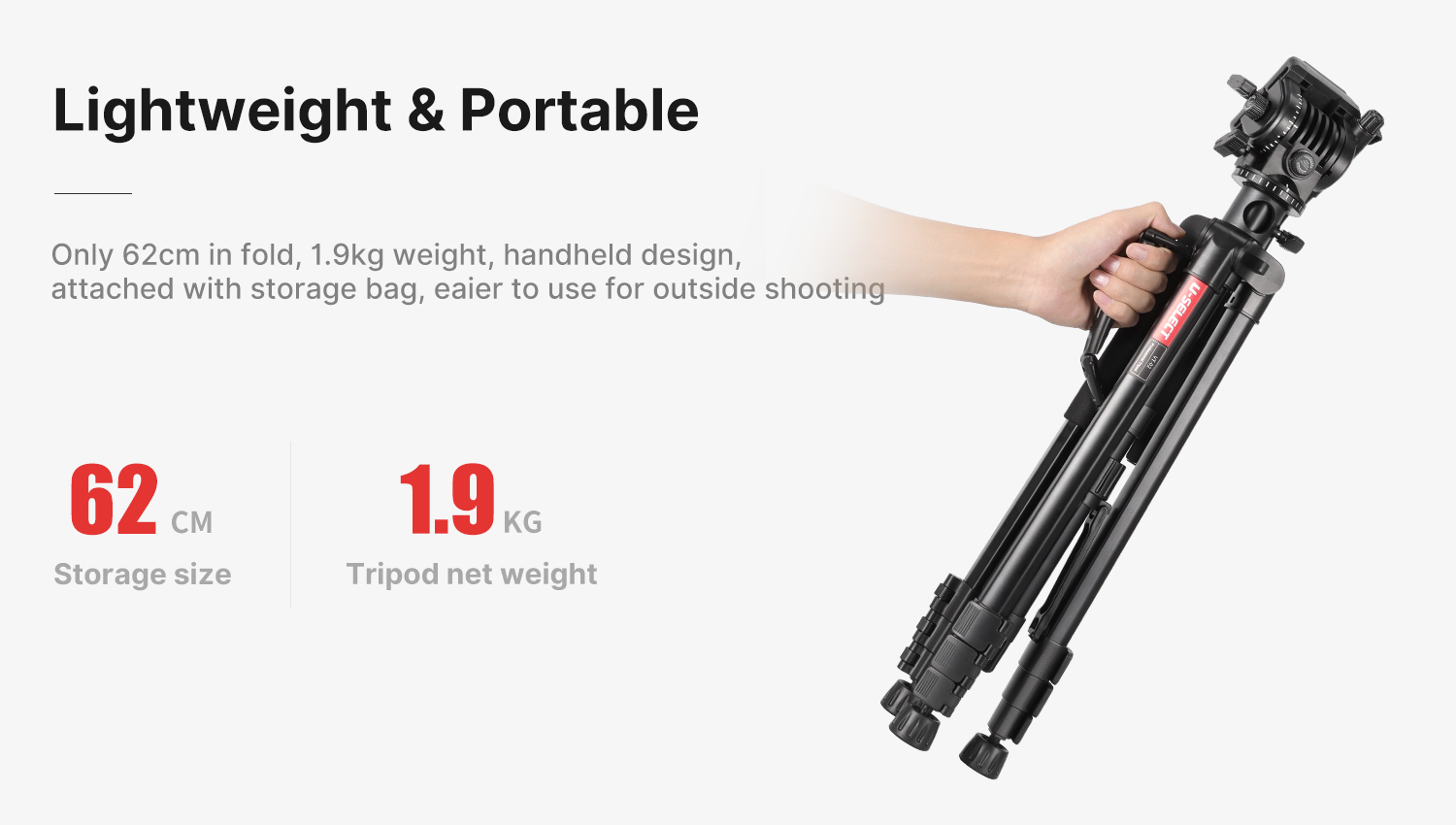 Ulanzi U-Select VT-02 DSLR Camera Tripod