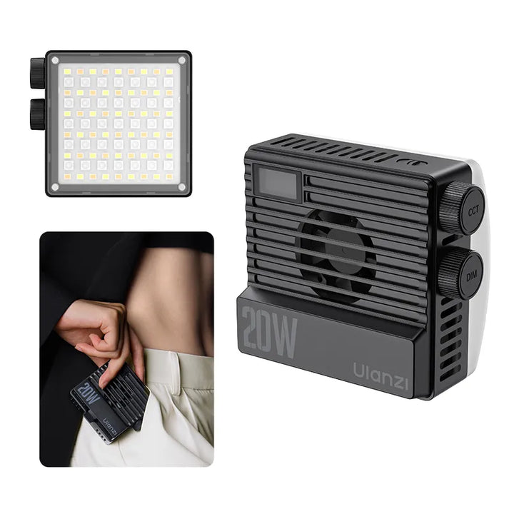 Ulanzi LE20 20W Pocket RGB Video Light 3200Lx CRI 95