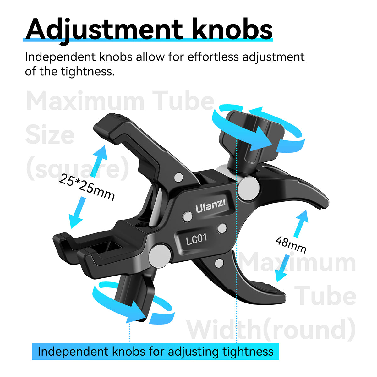 Ulanzi LC01 Super Clamp Mount For Light Stand
