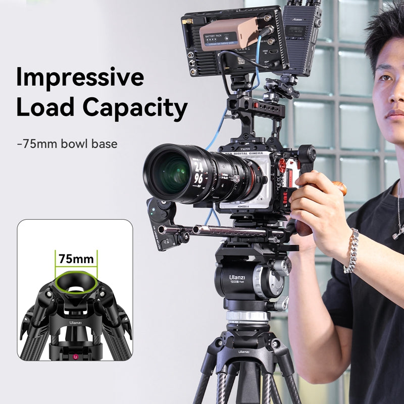 Ulanzi VideoFast Heavy Duty Tripod Kit