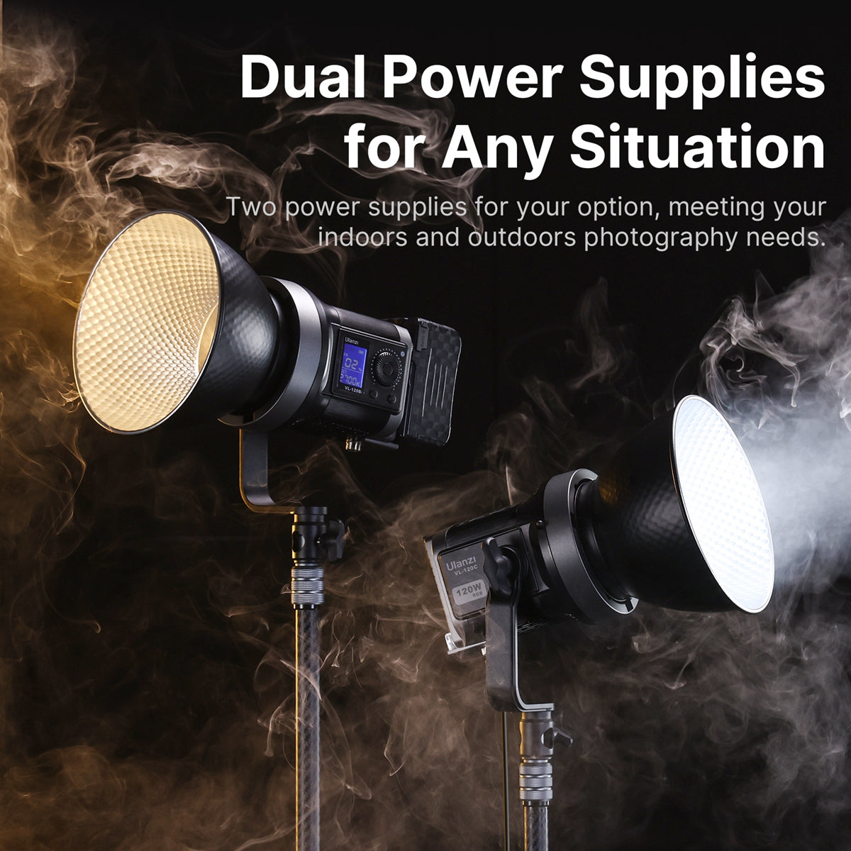 Ulanzi VL-120 120W V-Mount COB Video Light