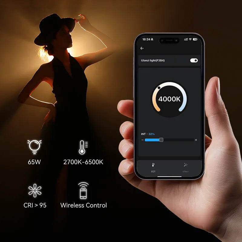 Ulanzi EC65 65W Portable Bi-Color LED Video Light