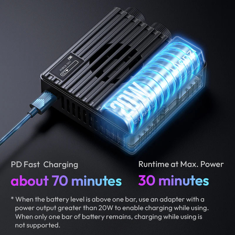 Ulanzi LE20 20W Pocket RGB Video Light 3200Lx CRI 95