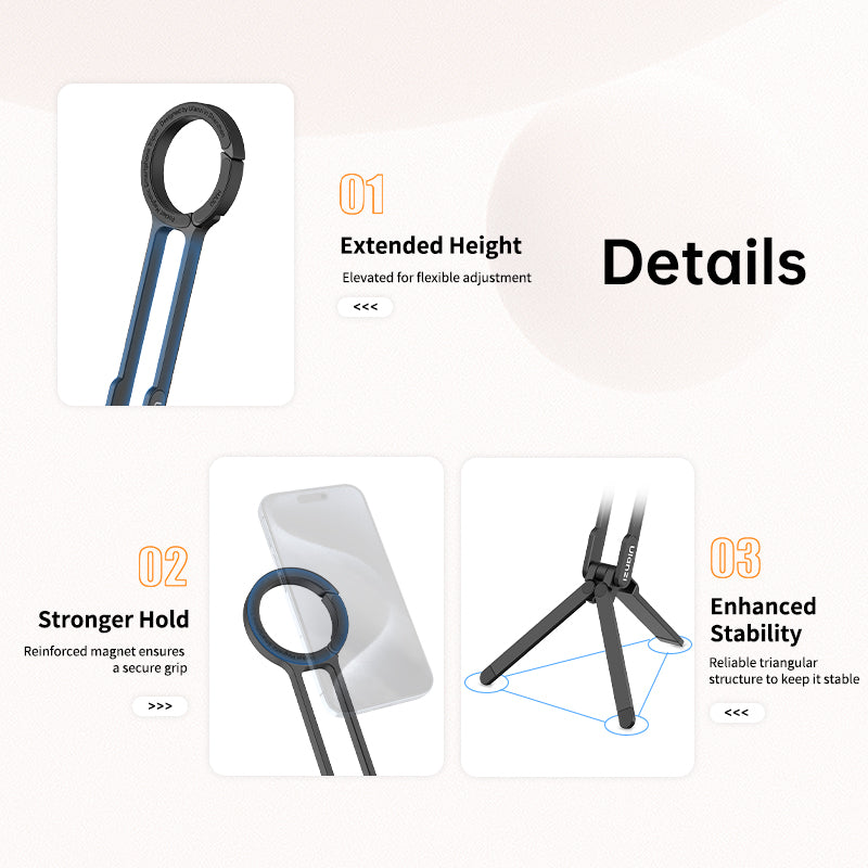 Ulanzi MA30 Carabiner-Mounted Phone Tripod