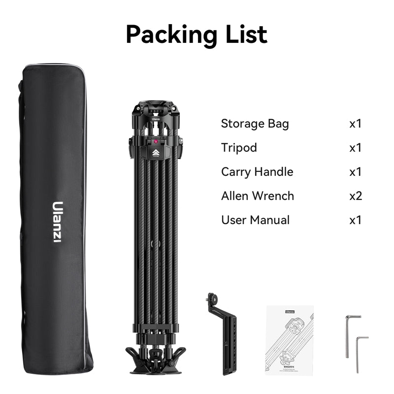 Ulanzi VideoFast Heavy Duty Tripod Kit
