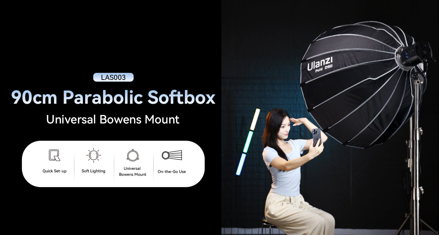 Ulanzi 90cm Parabolic Softbox With Bowens Mount