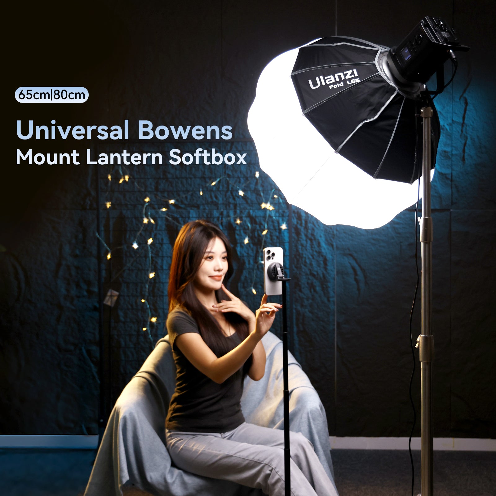 Lantern Softbox (65cm / 80cm) – Universal Mount