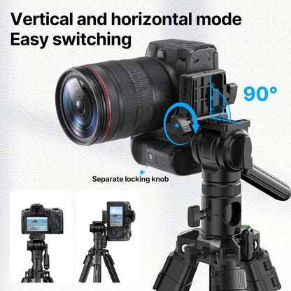 Ulanzi MT-65 Video Tripod With Pan/Tilt Head