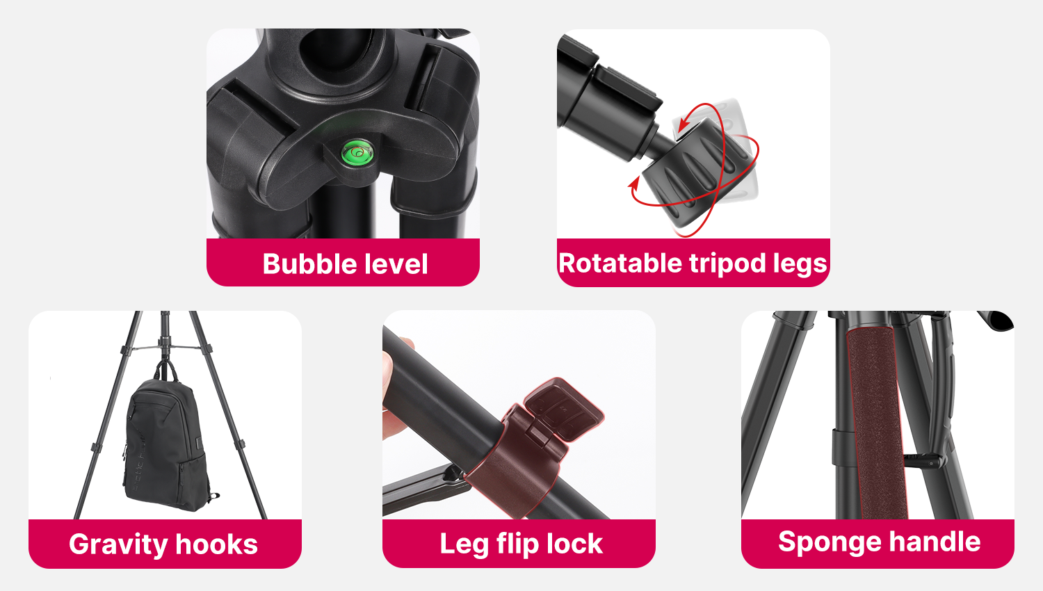 Ulanzi U-Select VT-02 DSLR Camera Tripod