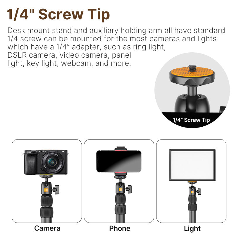 Ulanzi VJIM LS02 Camera Desk Mount With Extension Arm
