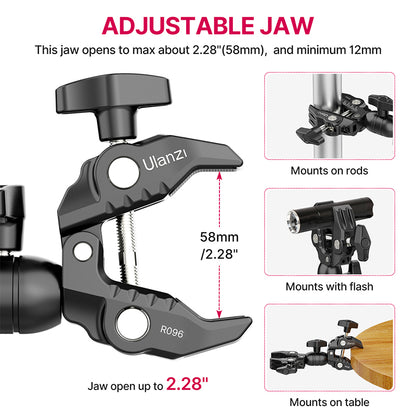 Ulanzi R096 Double Super Clamp