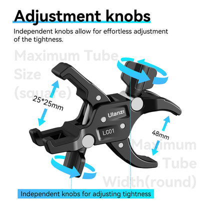 Ulanzi LC01 Super Clamp Mount For Light Stand
