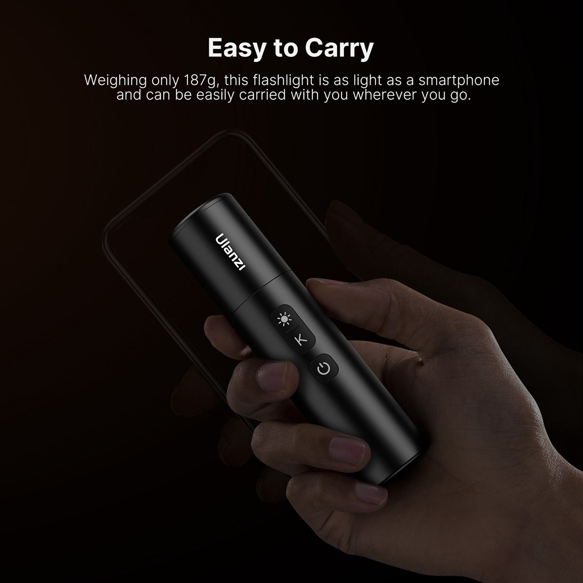 Ulanzi LM07 Photography Rechargeable Flashlight