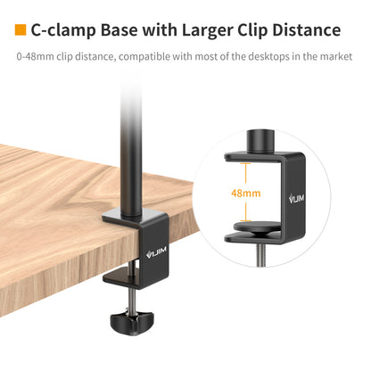 Ulanzi LS08 Flexible Overhead Camera Mount Desk Stand