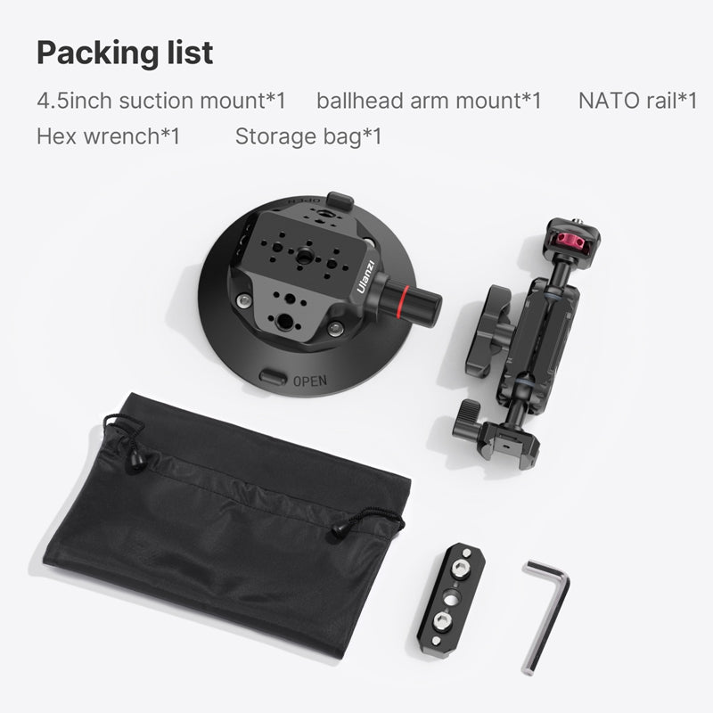 Ulanzi SC-02 Strong Suction Cup Mount
