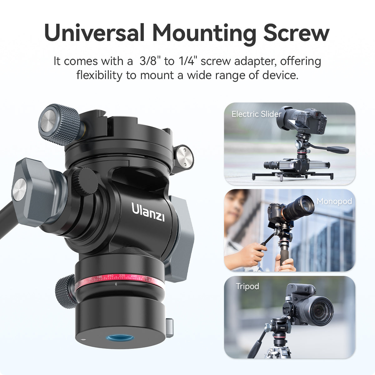 Ulanzi U-190 Pro Fluid Video Head
