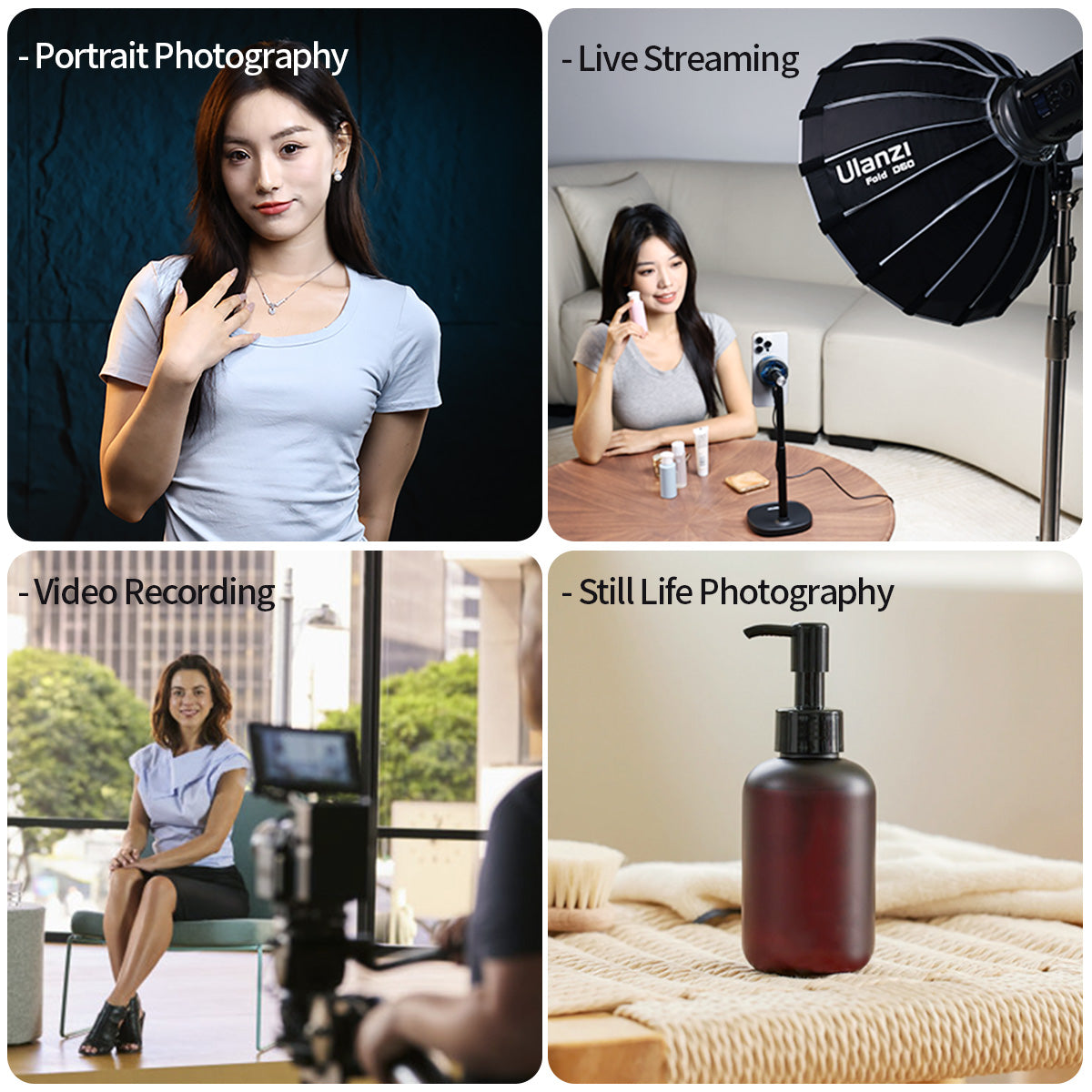 Ulanzi 60cm Parabolic Softbox With Mini Bowens Mount