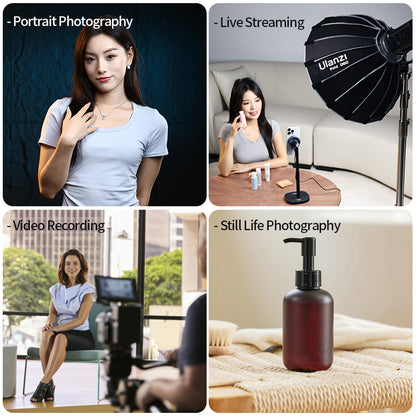 Ulanzi 60cm Parabolic Softbox With Mini Bowens Mount